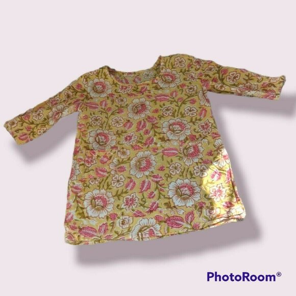 Handmade Blockprint Top - Picture 2 of 10